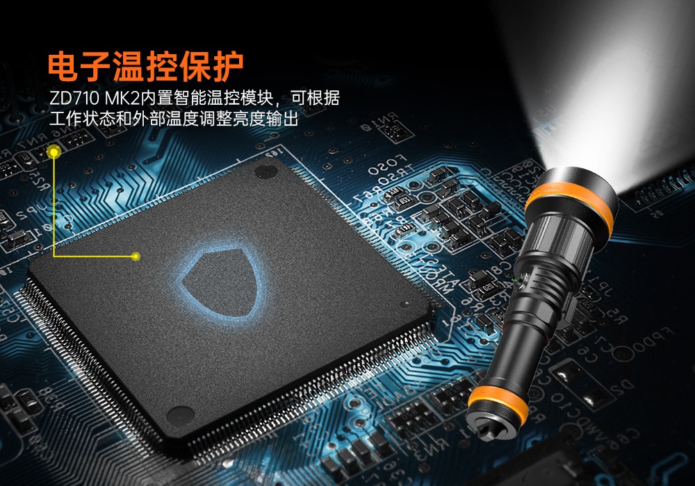久久国产三级精品OrcaTorch，ZD710 MK2變焦潛水燈，ZD710 MK2技術潛水手電筒（tǒng），水下探（tàn）險照明，水下搜索燈，沉船照明燈（dēng），變焦潛水手電