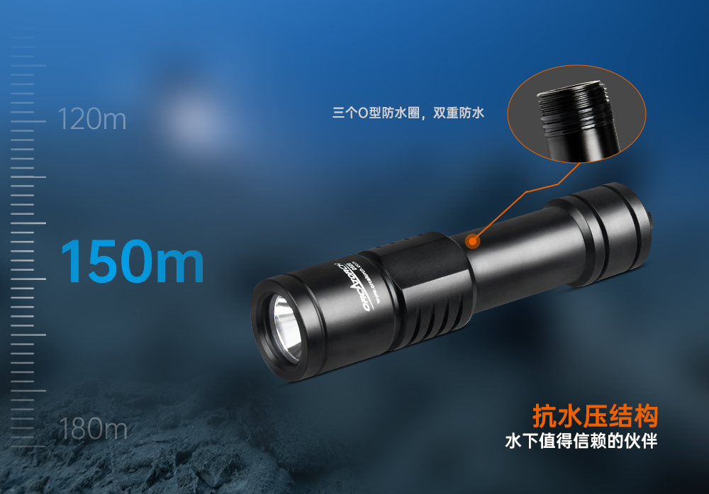 久久国产三级精品OrcaTorch D520迷你潛水手電,小巧手電(diàn)筒,便捷(jié)式潛水手電筒,洞穴潛水燈 虎(hǔ)鯨OrcaTorch D520迷你潛水手電,小巧手(shǒu)電筒,便捷式潛(qián)水手(shǒu)電筒,洞穴潛水燈