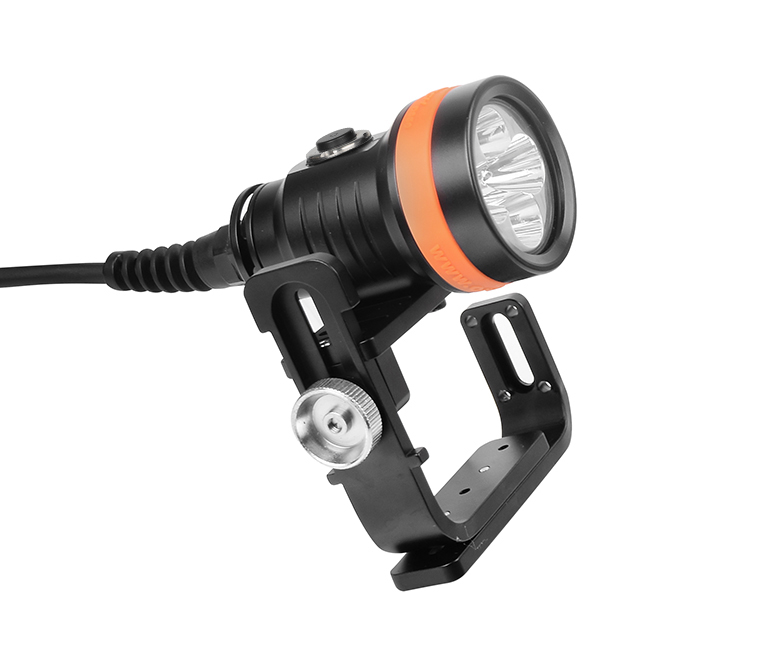 OrcaTorch久久国产三级精品，D630 V2.0技術潛水手電筒，水下探險照明，水下搜（sōu）索燈，沉船照明燈（dēng）