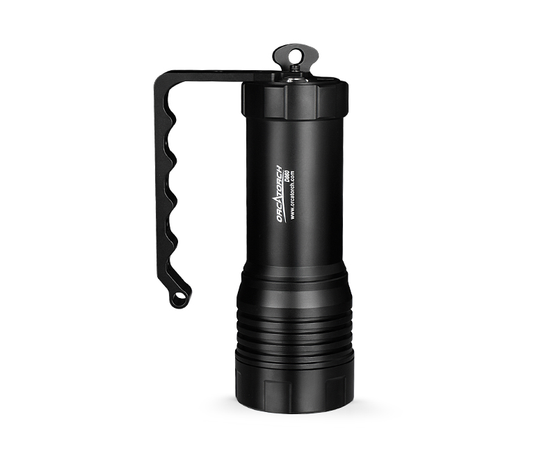 OrcaTorch久久国产三级精品（jīng），D860可充電潛水燈，高亮度潛（qián）水手電筒，水下照明（míng）手電筒